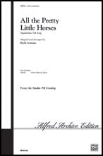 All the Pretty Little Horses Two-Part choral sheet music cover Thumbnail